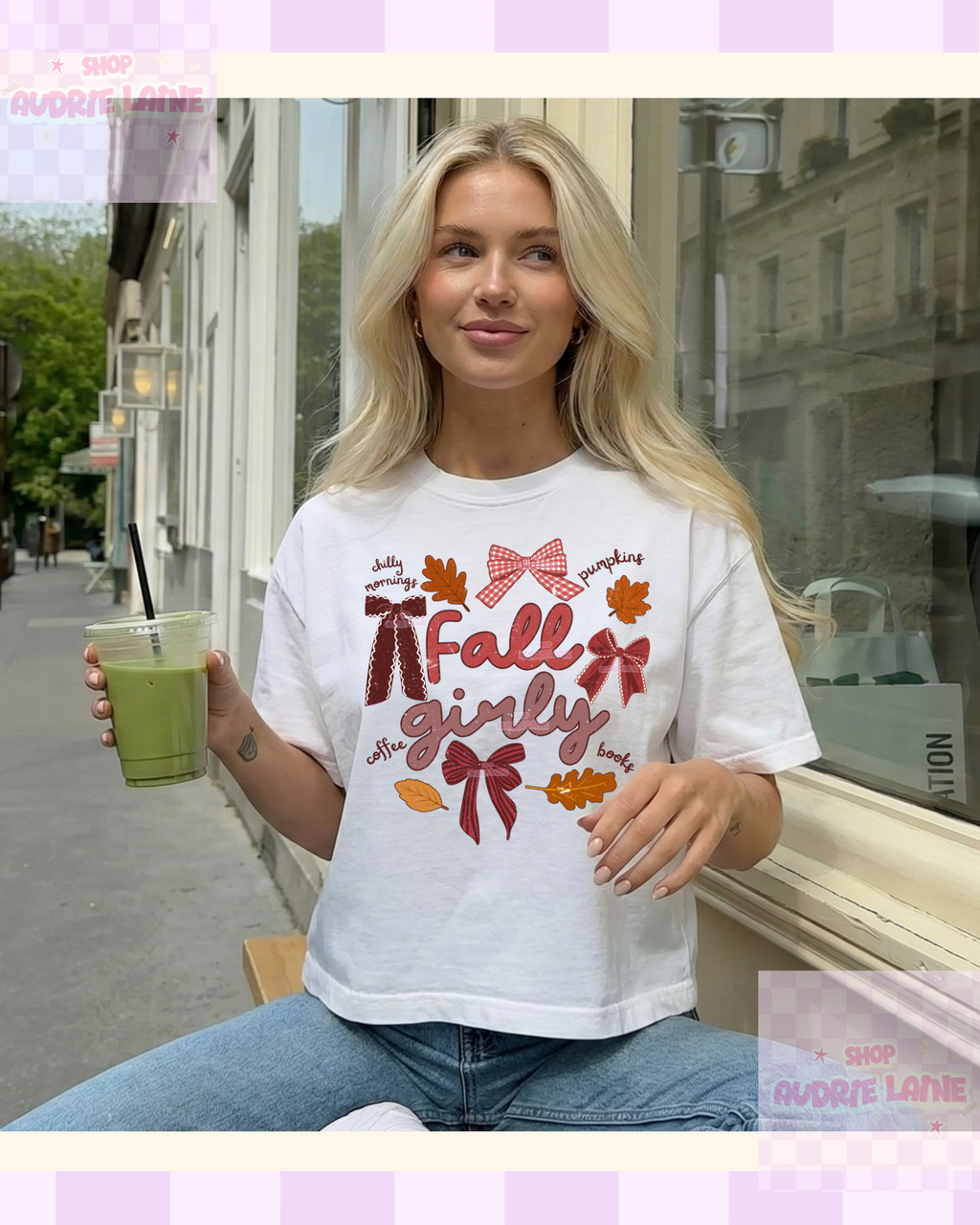 Fall Girly PNG Design