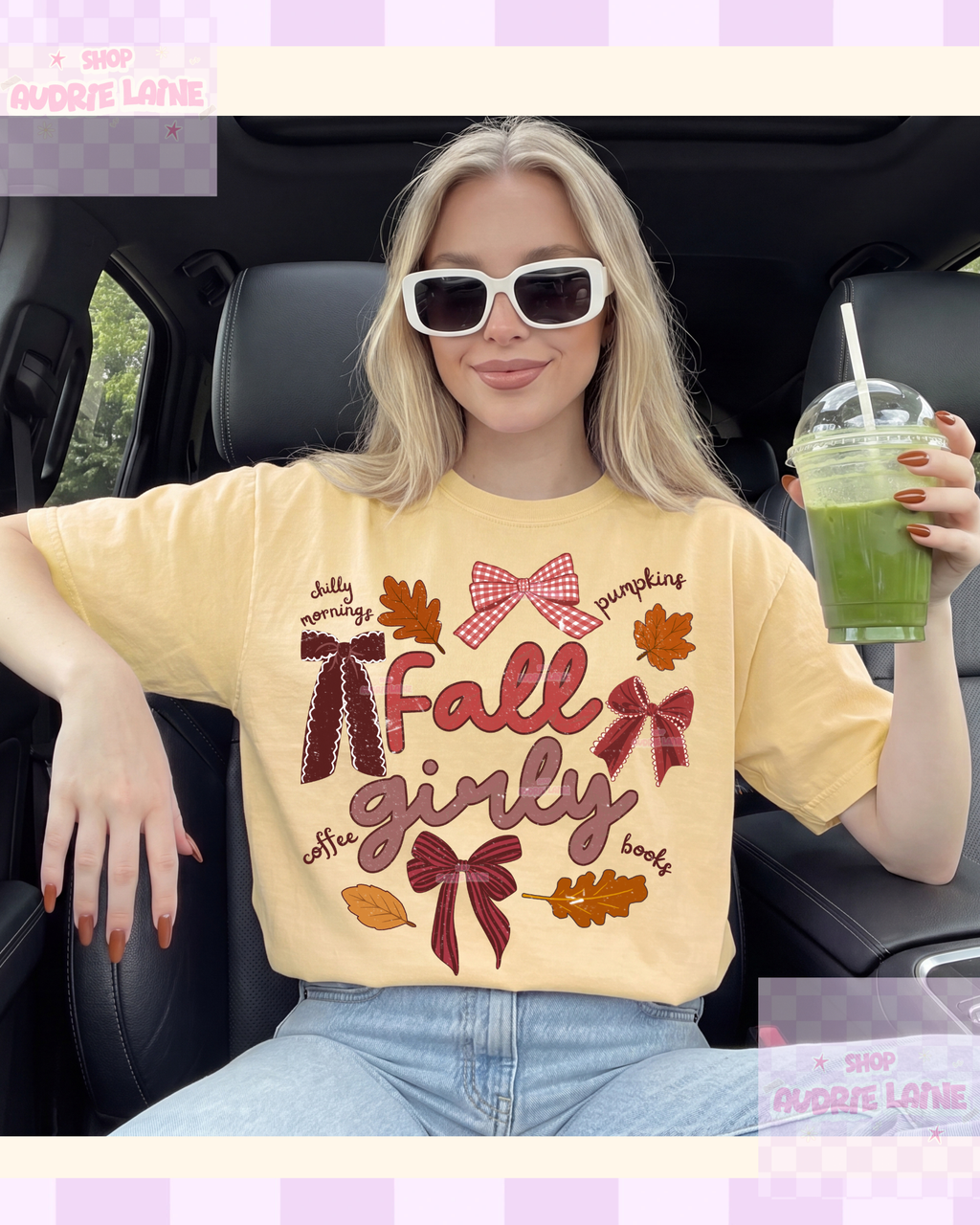 Fall Girly PNG Design