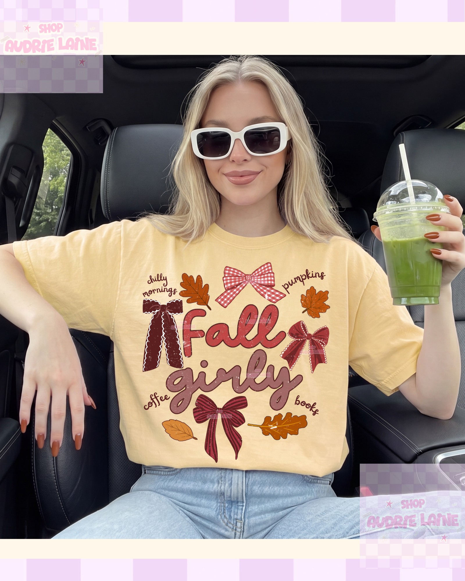Fall Girly PNG Design