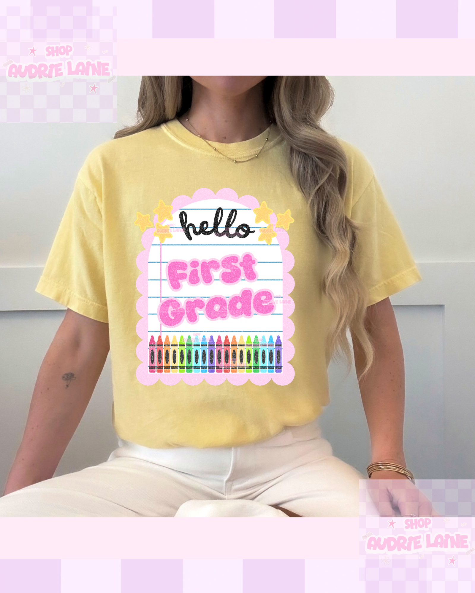Crayon K-5th Grade PNG Design