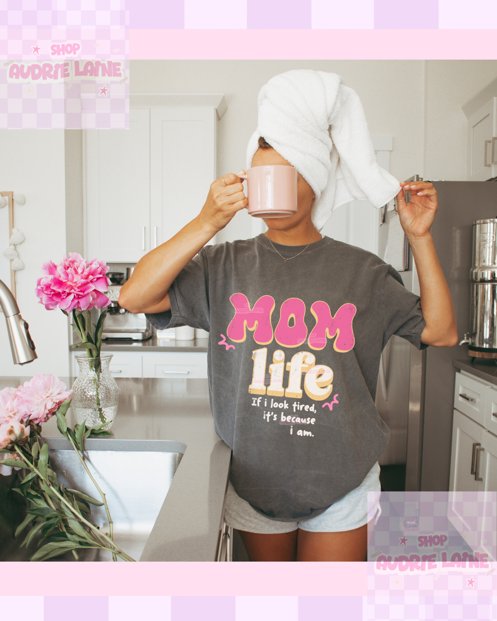 MOM Life PNG Design