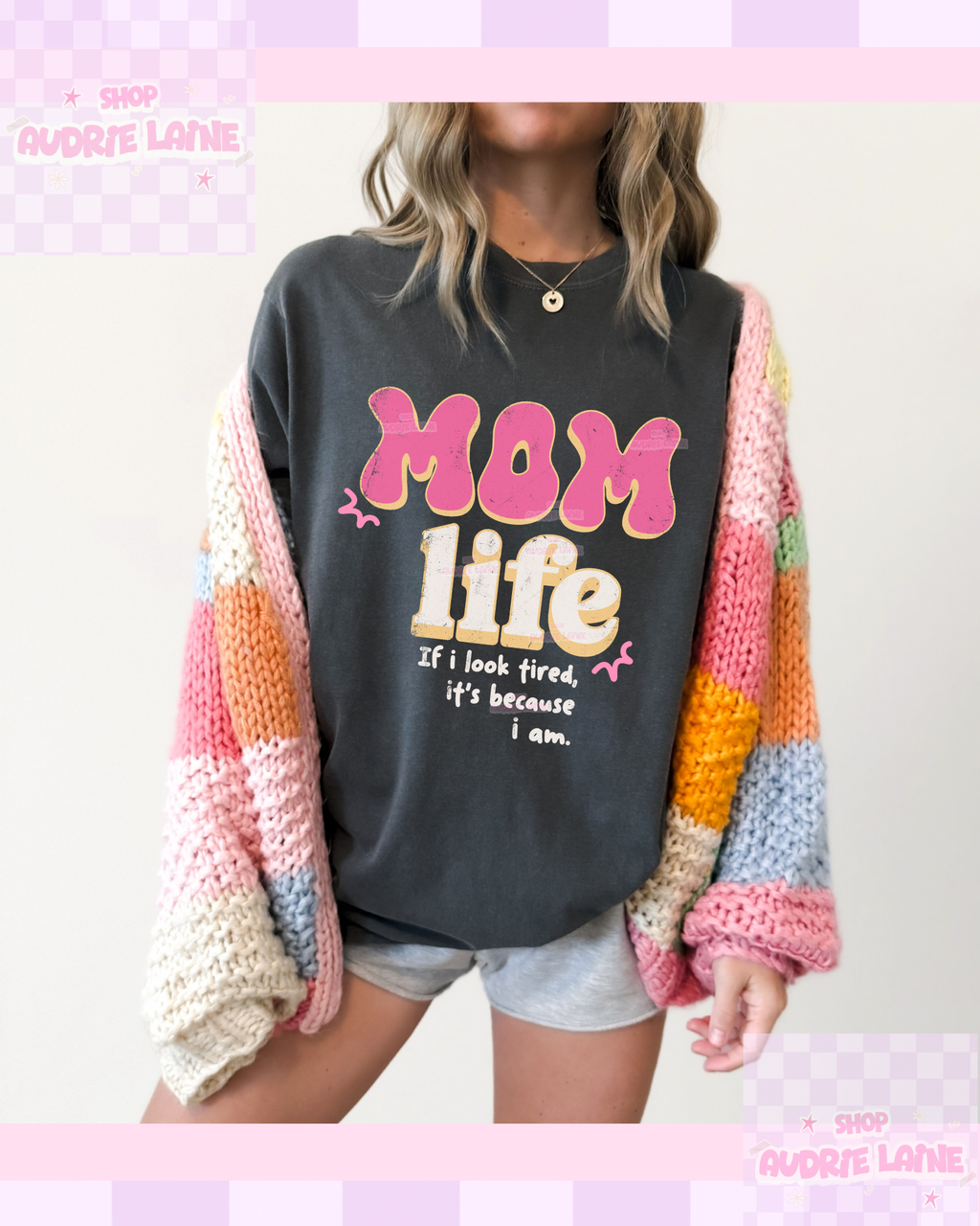 MOM Life PNG Design