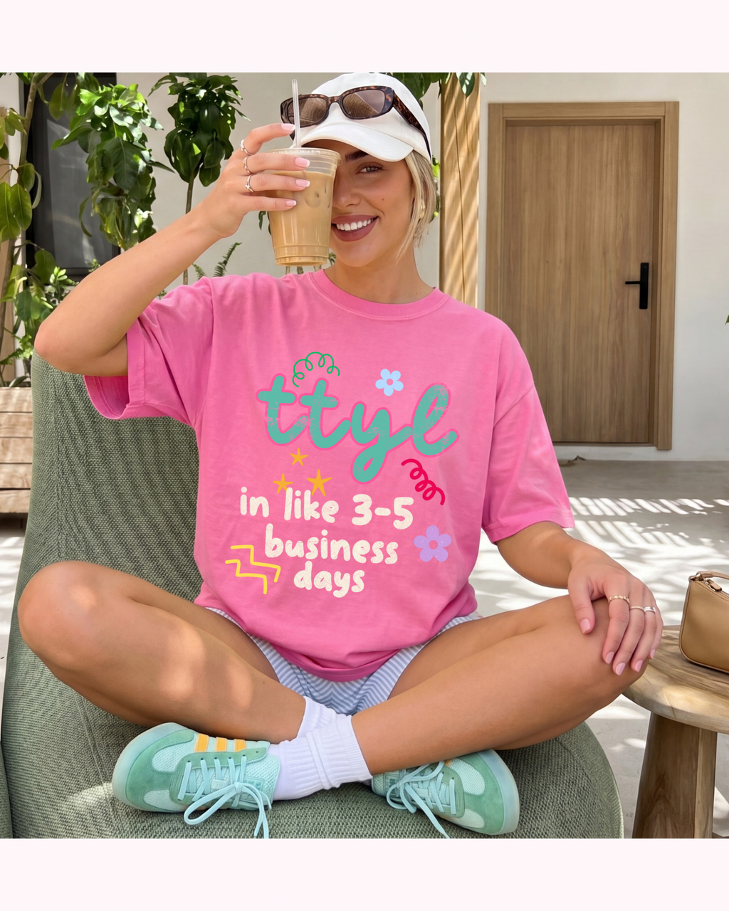 TTYL Funny PNG Digital Design