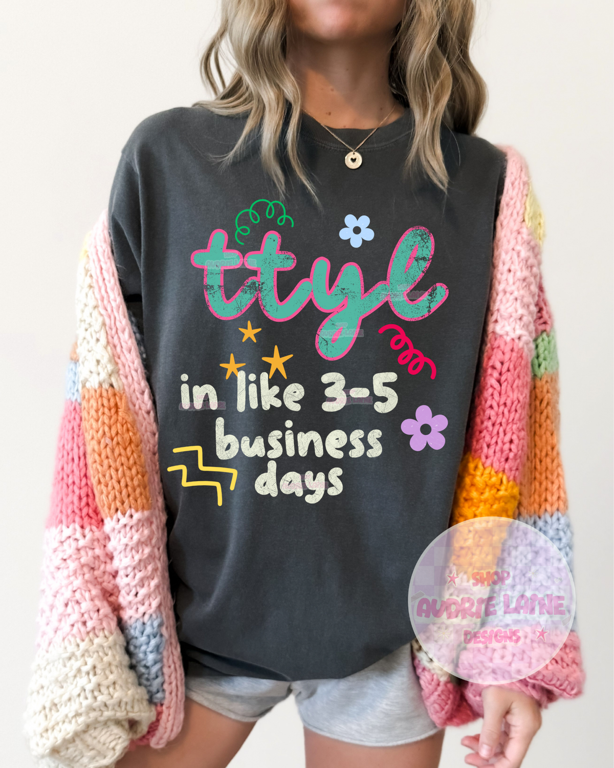 TTYL Joke T-shirt