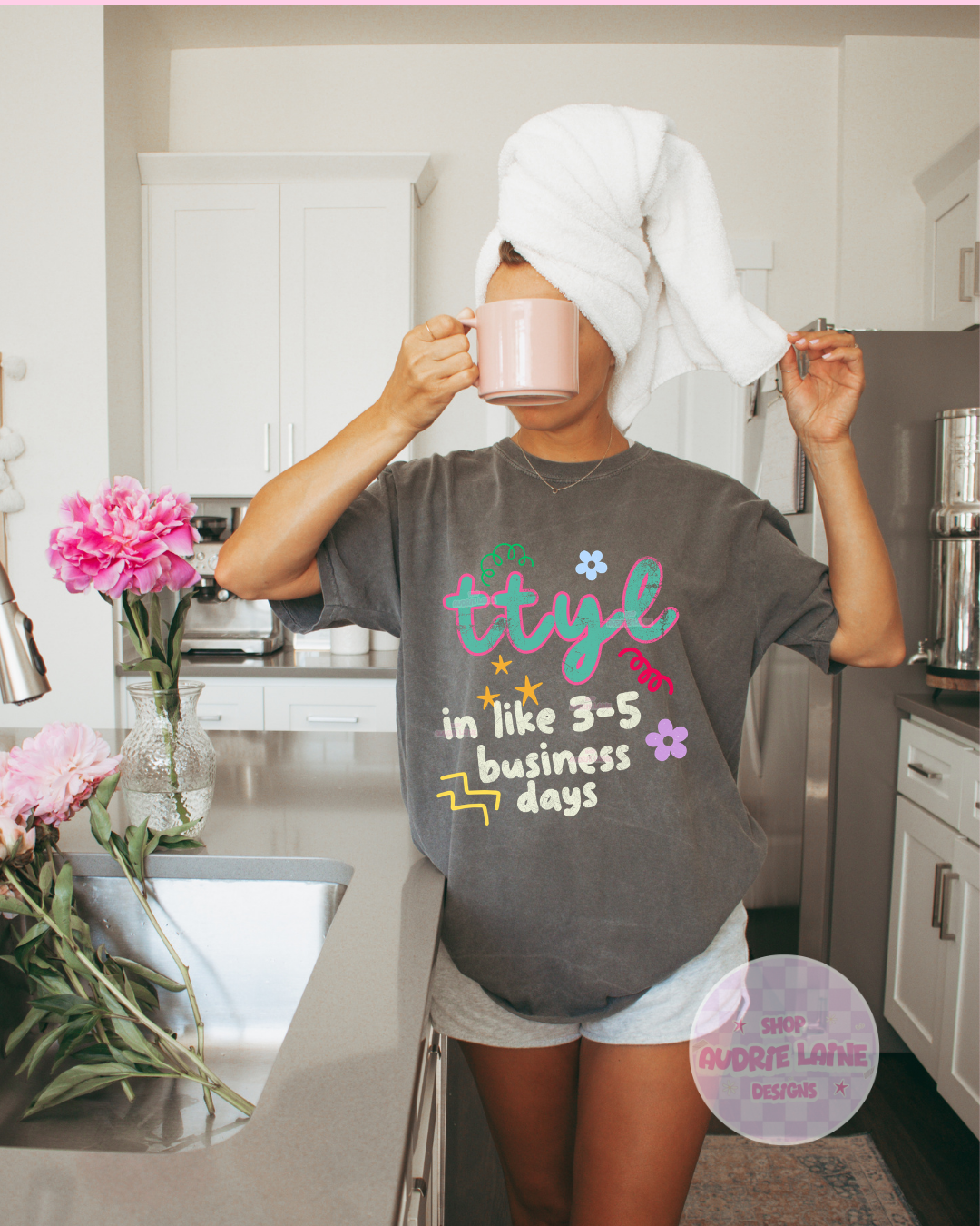 TTYL Joke T-shirt