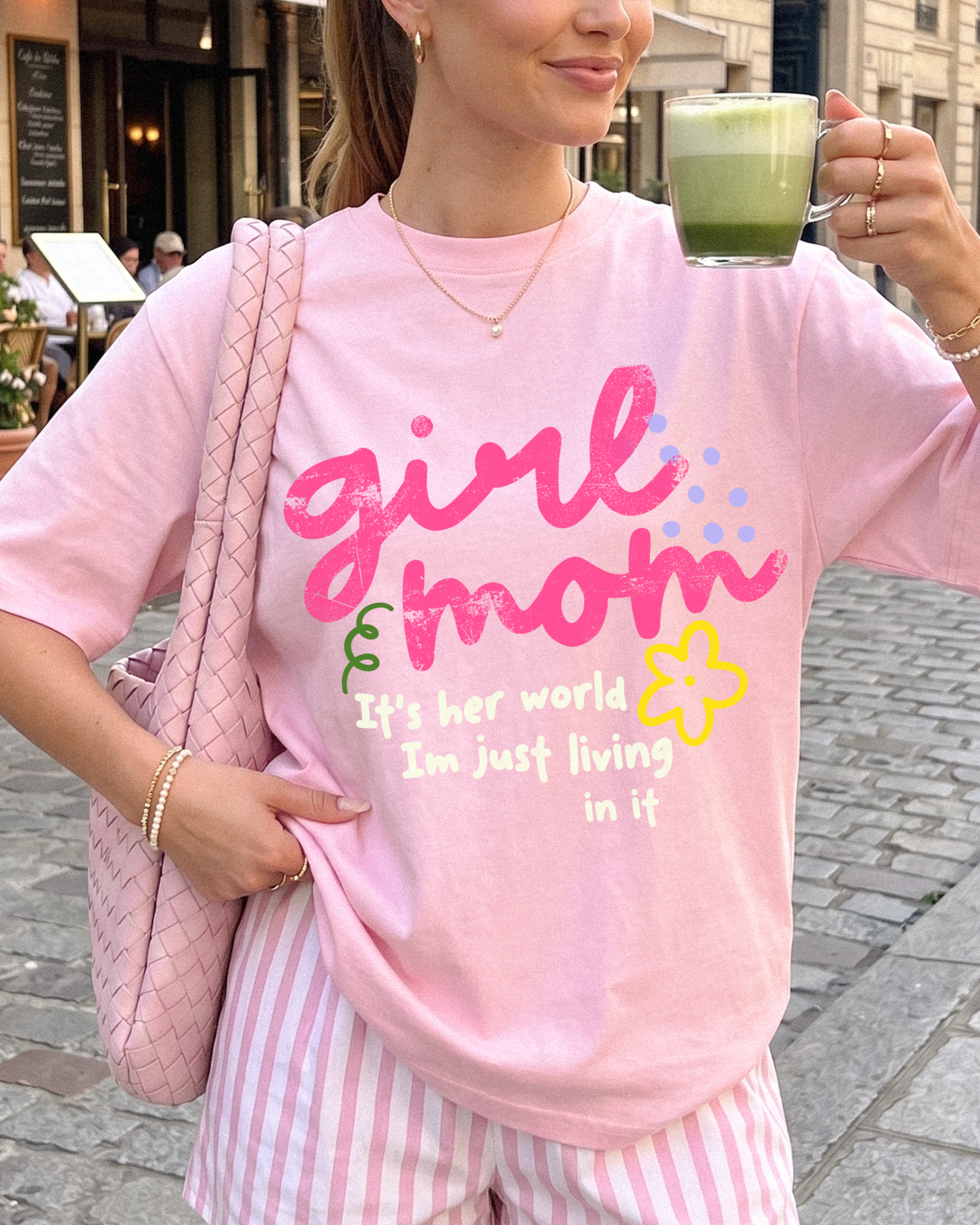 GIRL MOM PNG Digital Design