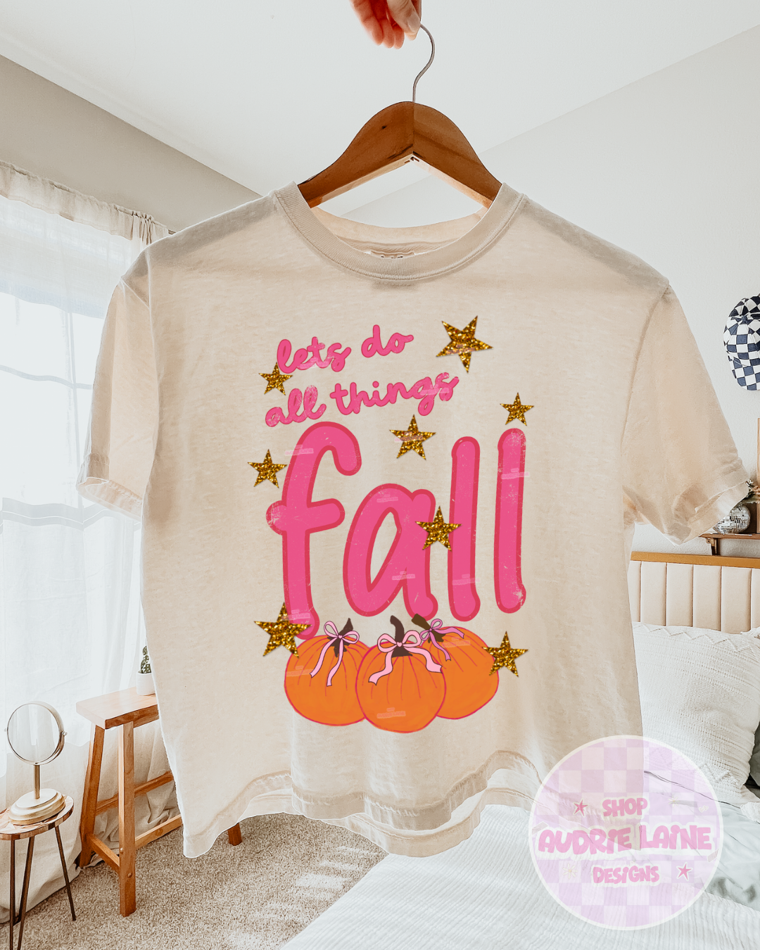 Let’s Do All Things Fall PNG Design
