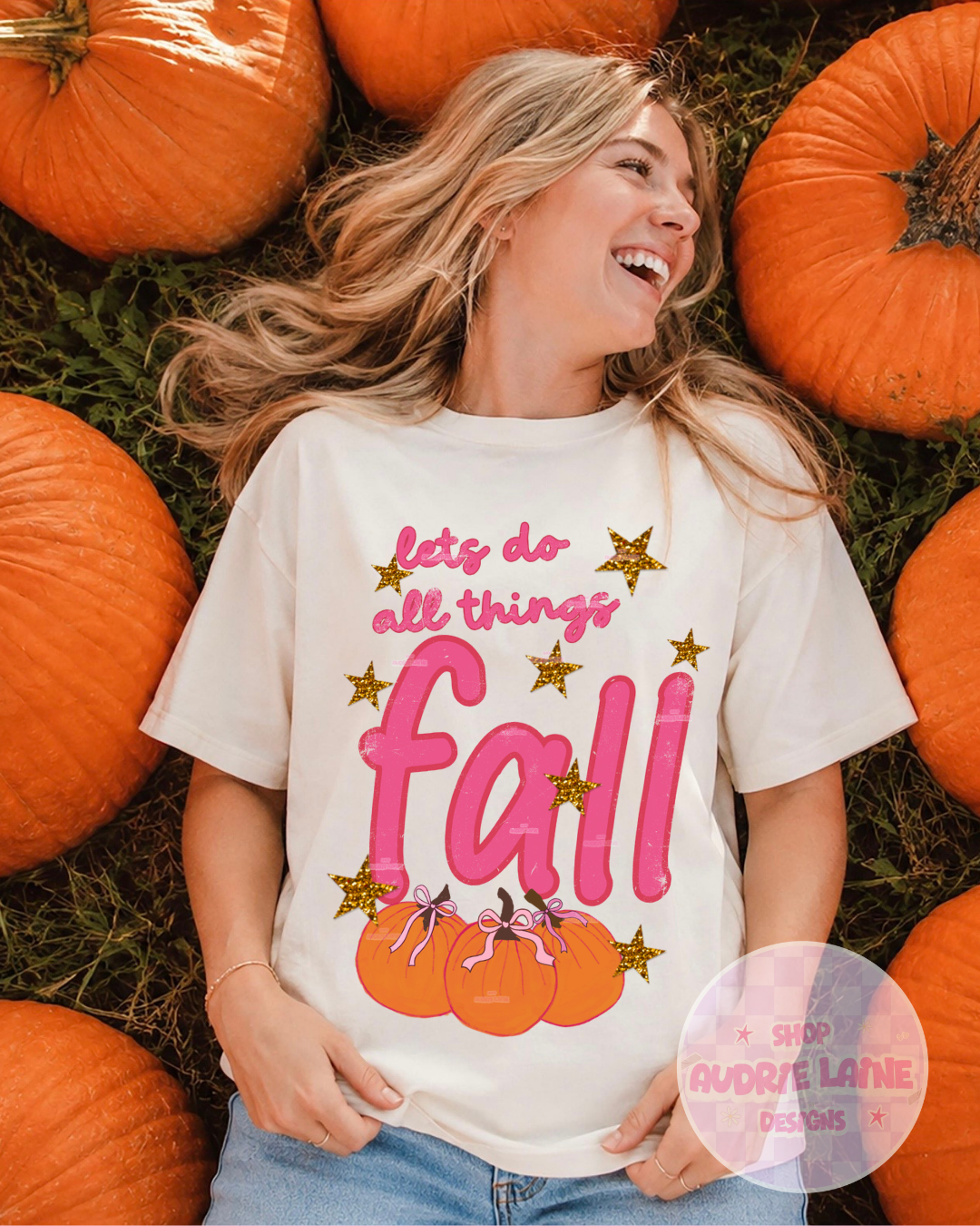 Let’s Do All Things Fall PNG Design