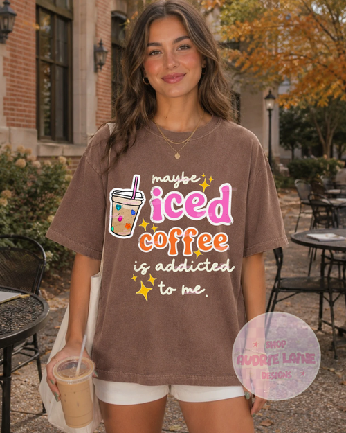 Coffee is Addicted to Me PNG Design