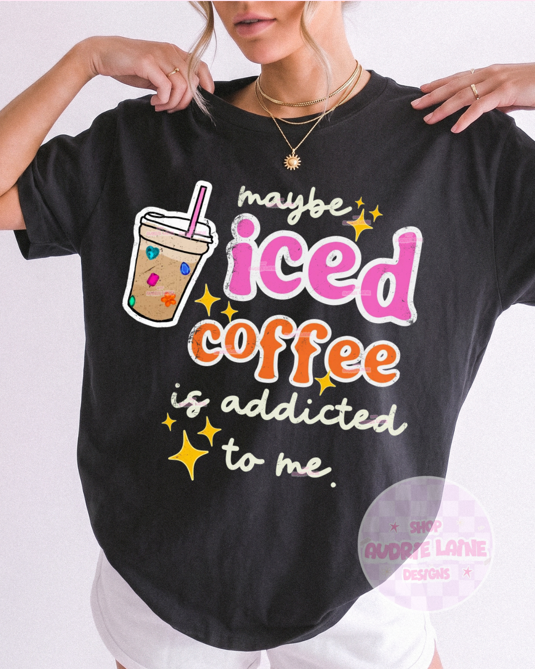 Coffee is Addicted to Me PNG Design